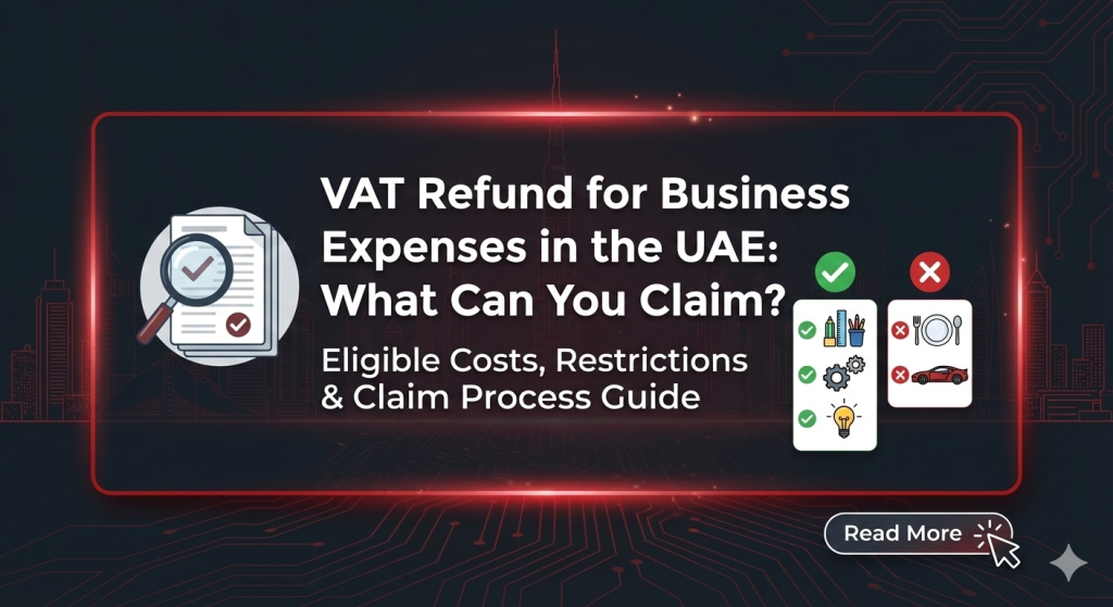 VAT refund for business expenses in UAE